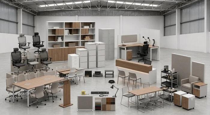 Muebles y enseres de oficina